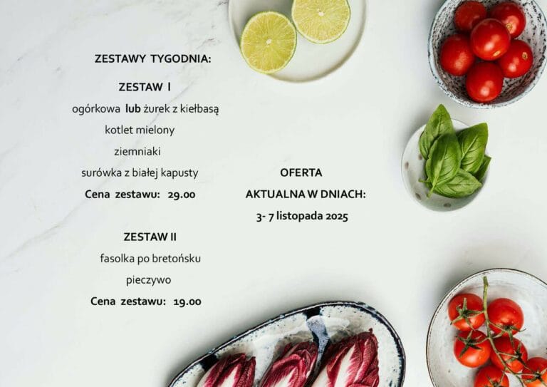 PODJADEK tygodniowe zestawy obiadowe