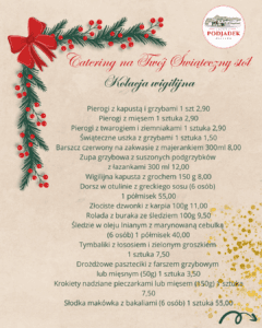 Read more about the article CATERING NA TWÓJ ŚWIĄTECZNY STÓŁ