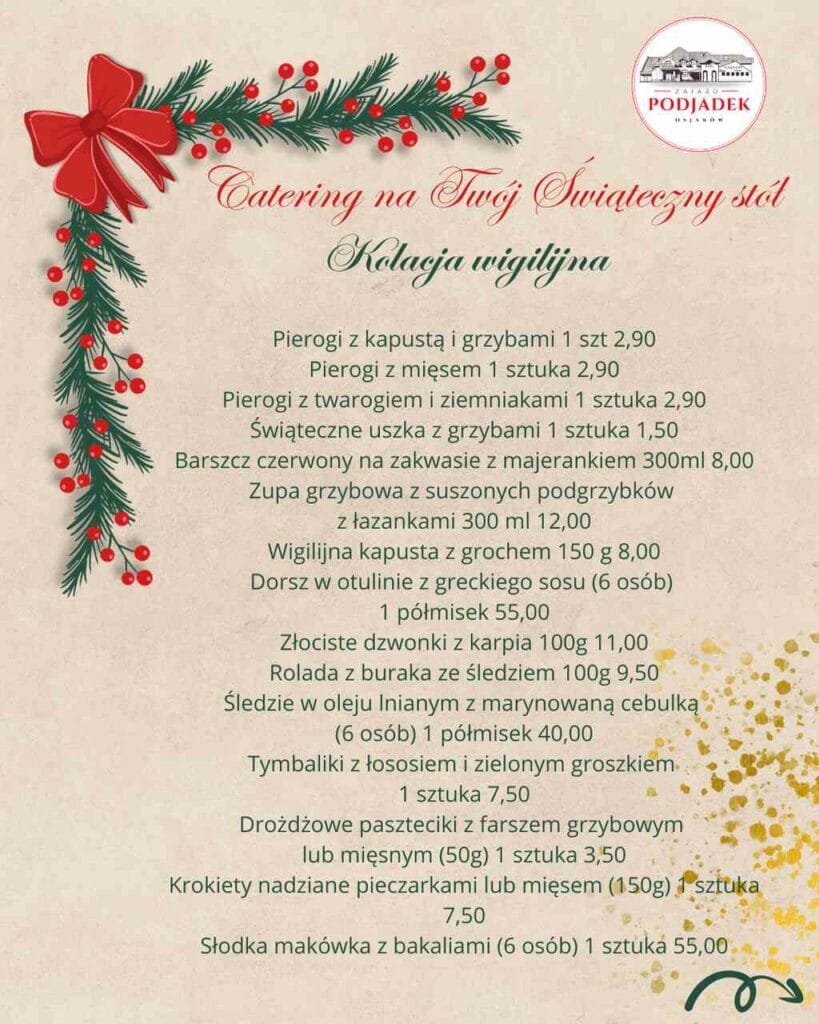 Podjadek oferta swiateczna