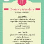 PODJADEK tygodniowe zestawy obiadowe