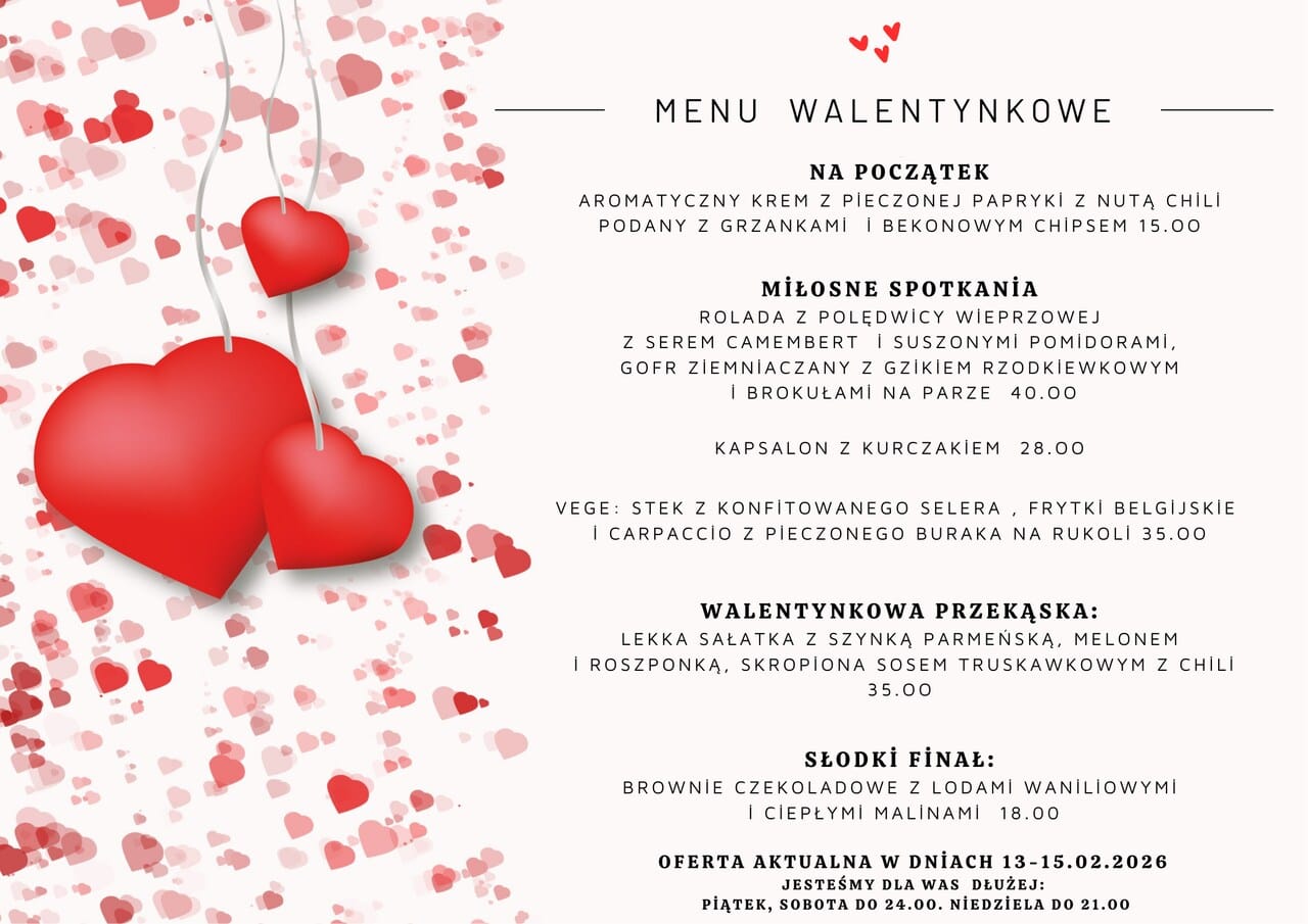 Read more about the article Walentynki Menu