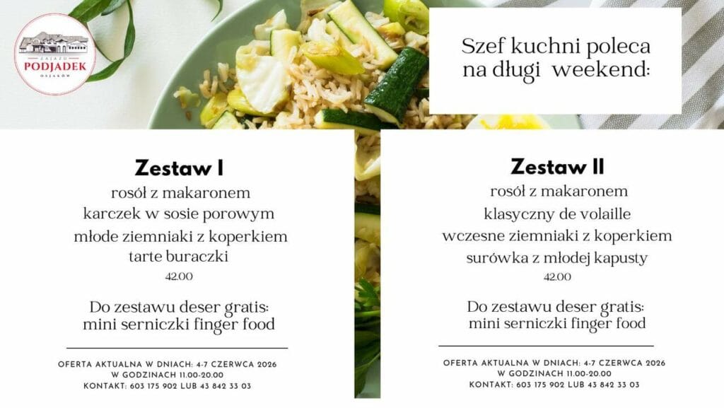 Zestaw weekendowy