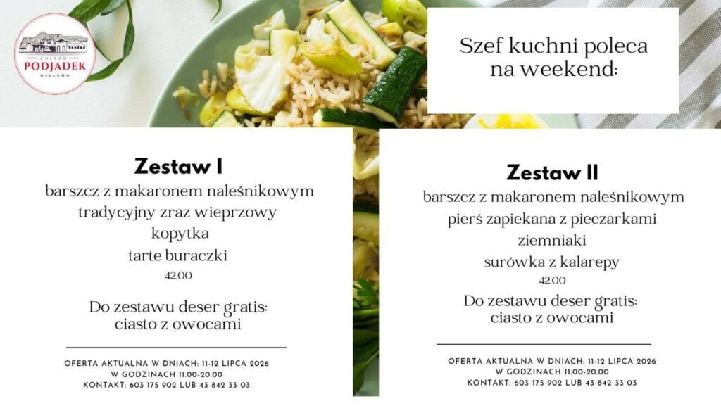 Zestaw weekendowy